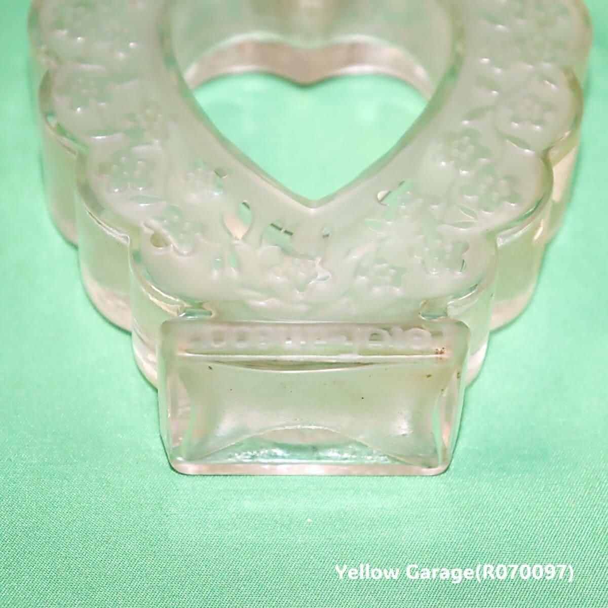 ニナ・リッチ × ラリック アールデコ香水ボトル「COEUR JOIE（喜びの心