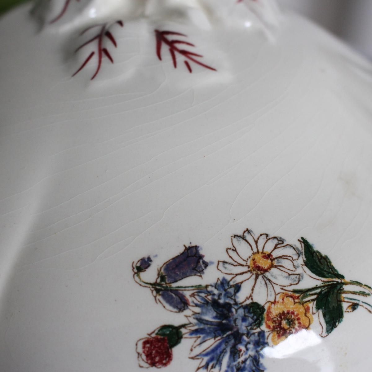 フランス アンティーク☆Sarregueminesサルグミンヌ Agreste