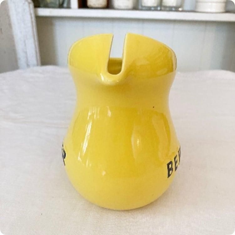 ミルクピッチャー1900年代フランス製花柄アンティーク