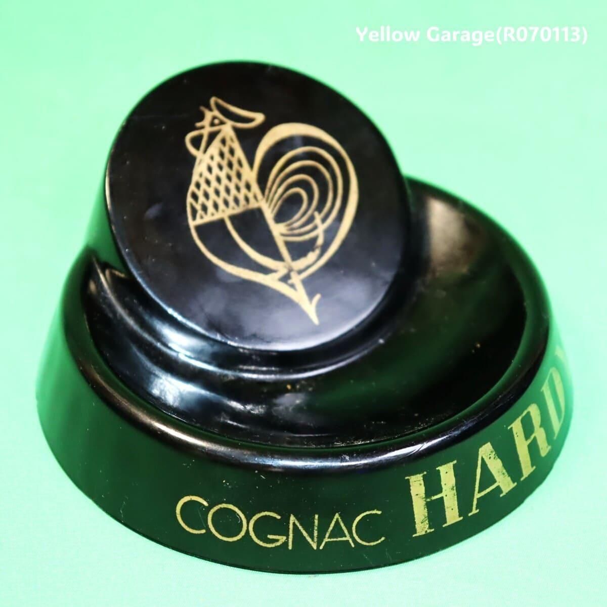 HARDY コニャック・ゴールドロゴ付き ベークライト灰皿（ヴィンテージ
