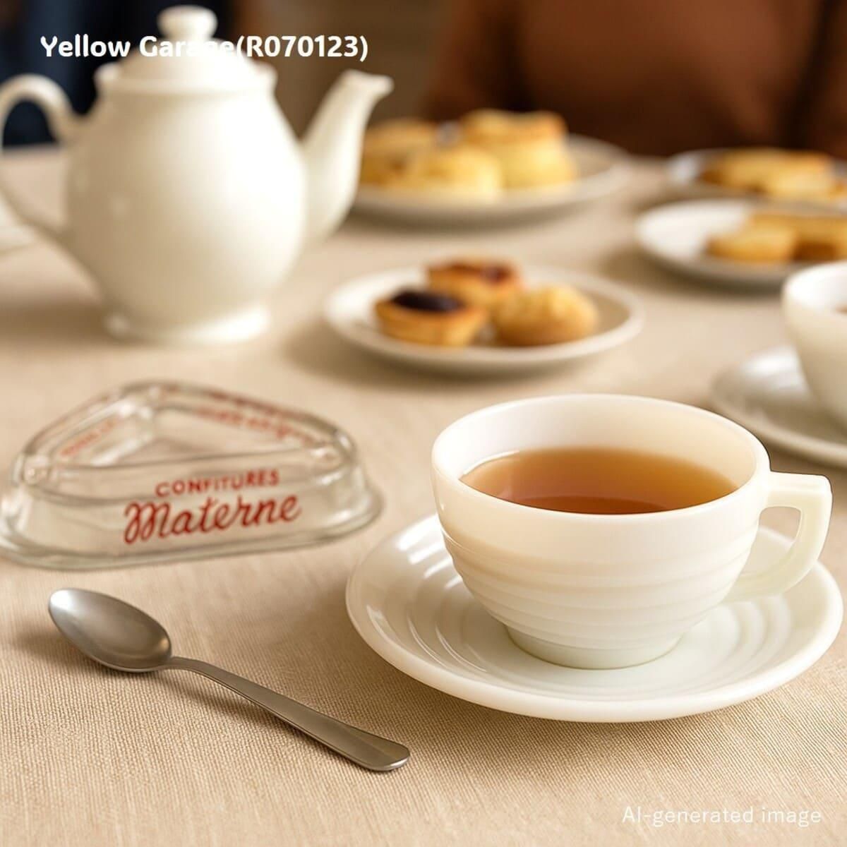 レア Paju ケーキプレート カップ&ソーサー 2客セット ペア ケーキ皿