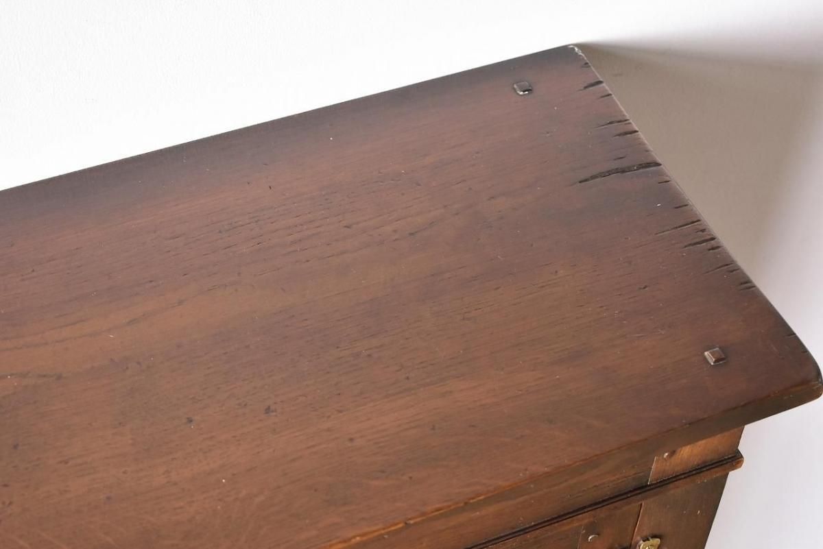 格調高い佇まいのオークブックキャビネット【k169-2】 - ANTIQUE LEAVES