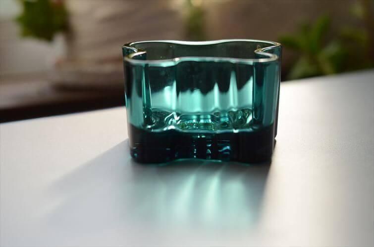 イッタラ　アルヴァ・アアルト　キャンドルホルダー　55㎜　シーブルー iittala/イッタラ Alvar Aalto Collection キャンドルホルダー55mm