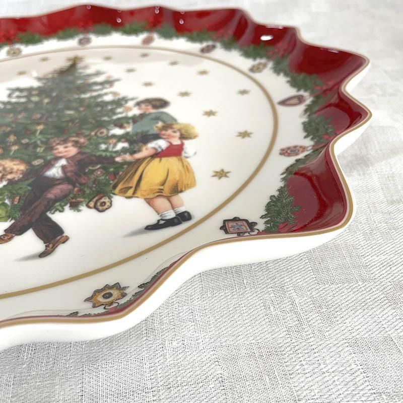Villeroy & Boch クリスマス大皿 2枚 ビレロイ&ボッホ Villeroy & Boch ノエル 大皿 Toy's