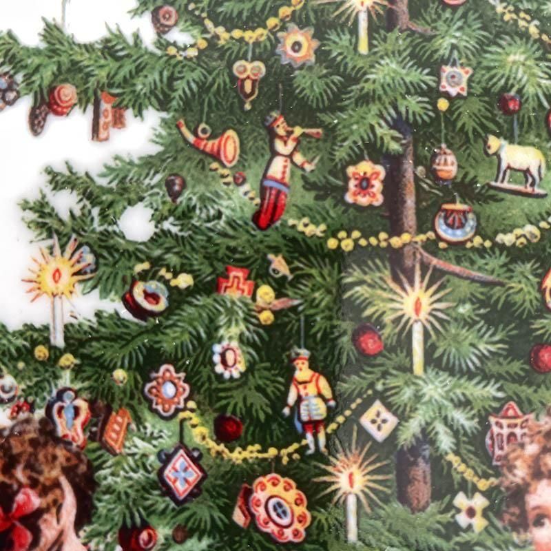 ビレロイ＆ボッホ ノエル 大皿 クリスマスツリーを囲んで Toy's