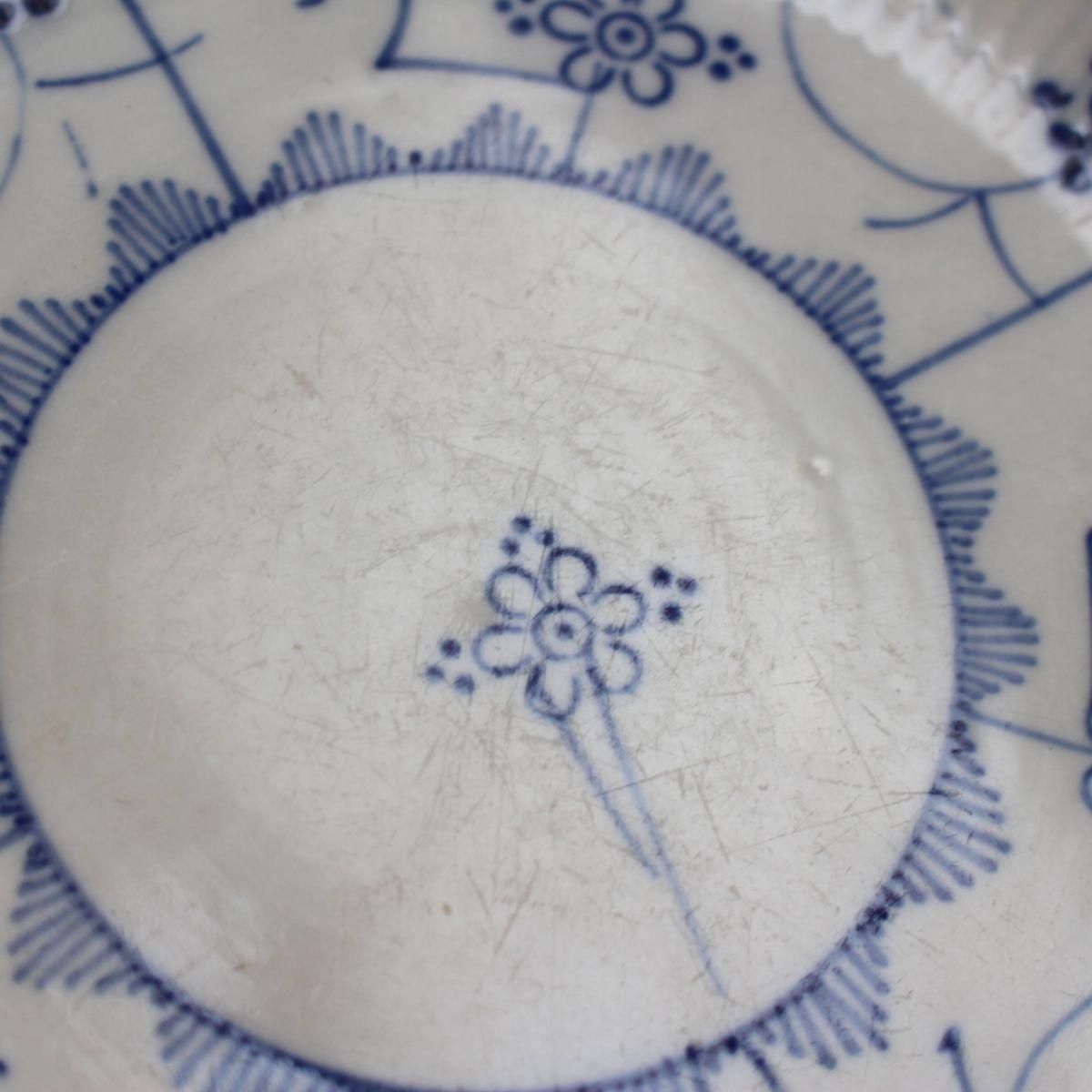 フランスアンティーク☆Sarreguemines サルグミンヌ OPAQUE プレート