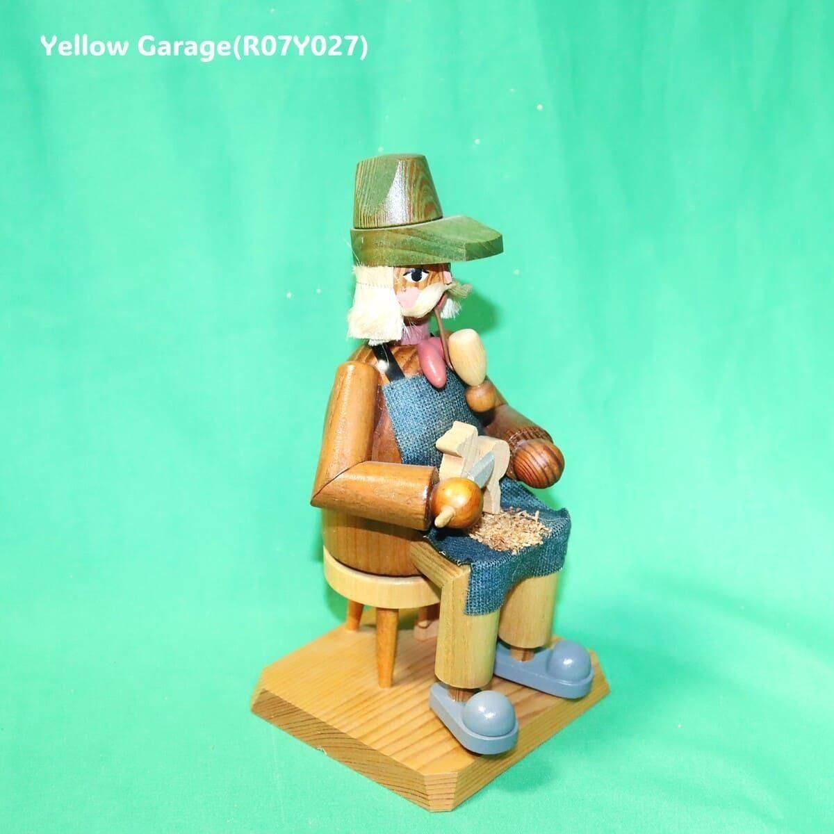 Christian Ulbricht 正規品】煙だし人形・木工職人（ドイツ・エルツ