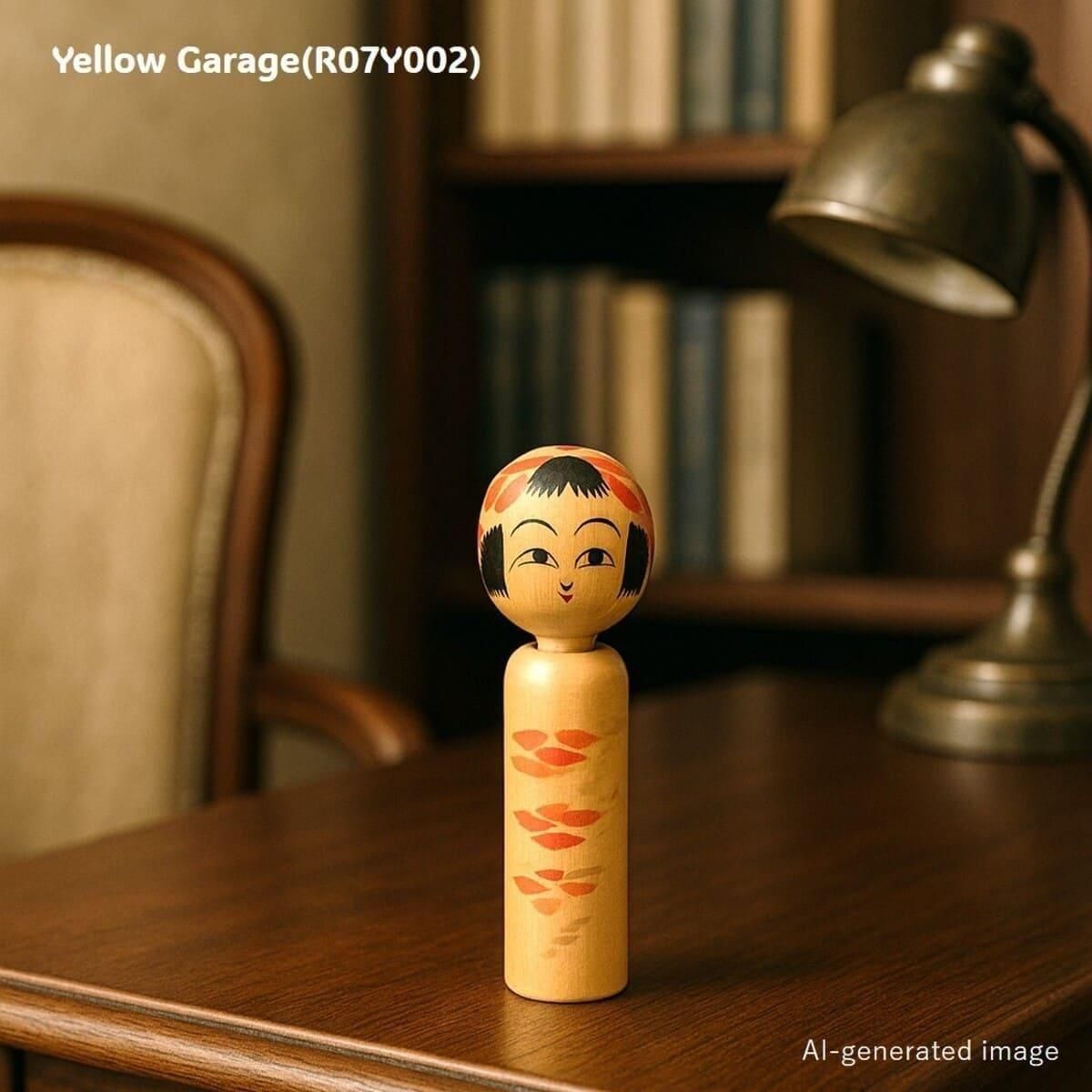 佐藤忠雄 作 伝統こけし／小寸9cm・手描き表情の極小こけし - ANTIQUE