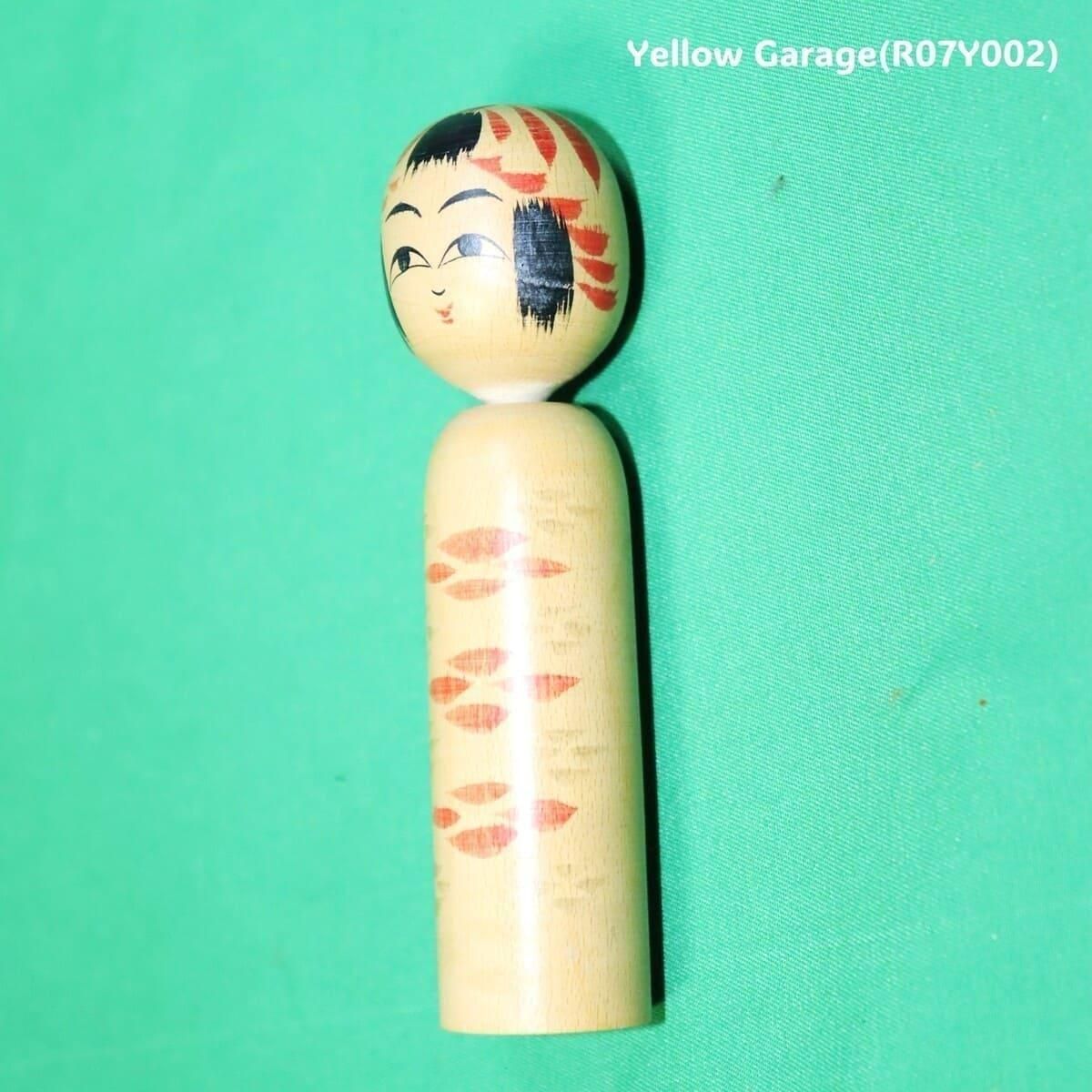 佐藤忠雄 作 伝統こけし／小寸9cm・手描き表情の極小こけし - ANTIQUE