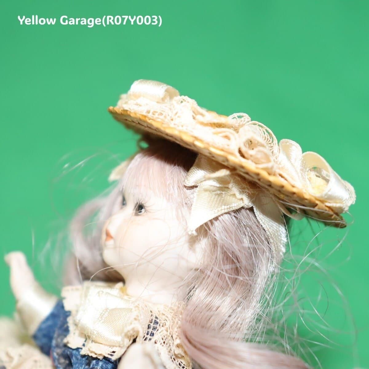 ヴィンテージ陶器ドール｜レースドレスの小さなお嬢さま（13cm