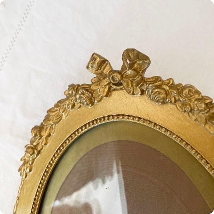 フランス直輸入】デコラティブで華やかなゴールドカラー アンティーク