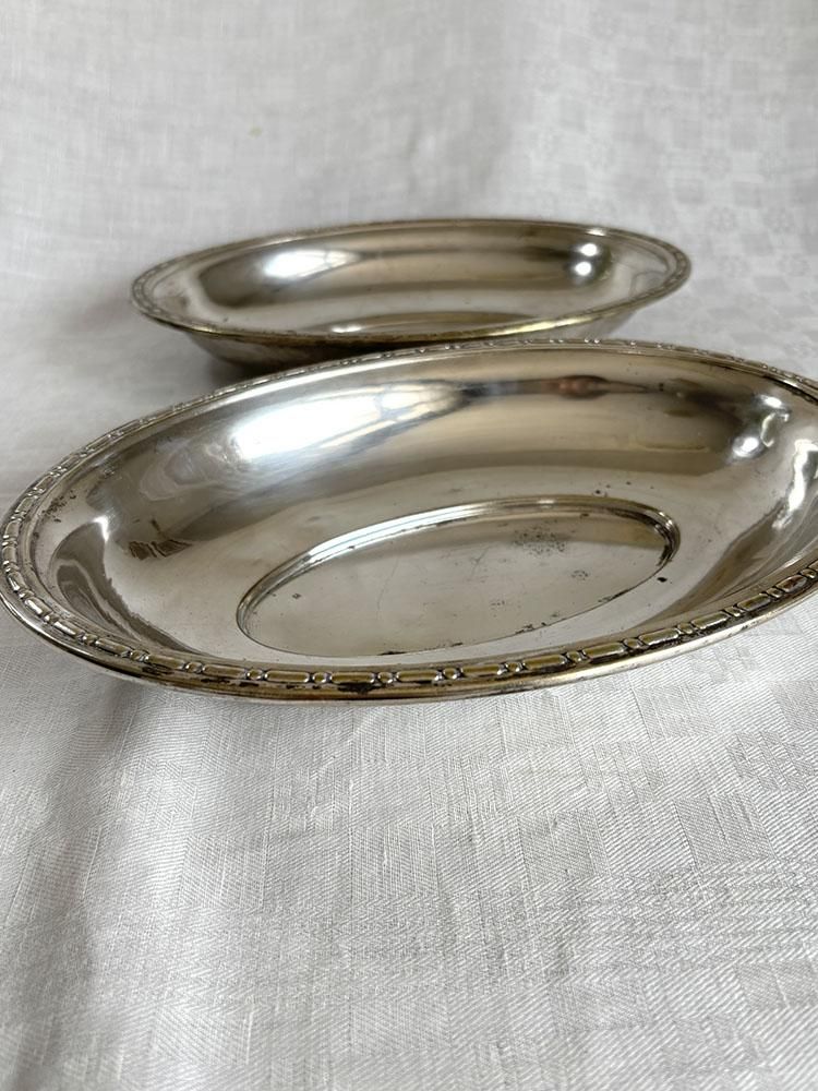 ビンテージ　シルバー楕円形サービングトレイ 楽天市場】シルバー 楕円 トレイの通販