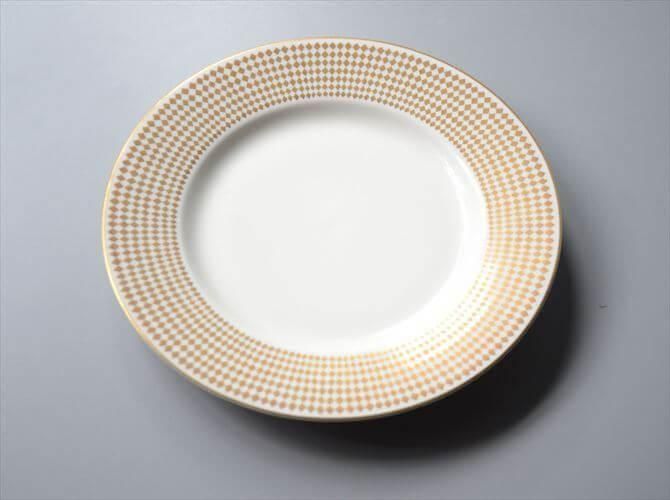 フランス製ディゴワン陶器オーバルプレート1922年～65年