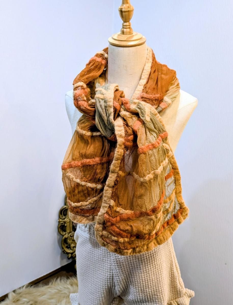 ⚫️シルクショール　ストール　アンティーク　ヴィンテージ 古着　レディース 古着スカーフ・ストール特集｜ヴィンテージシルク・レトロ柄・大判