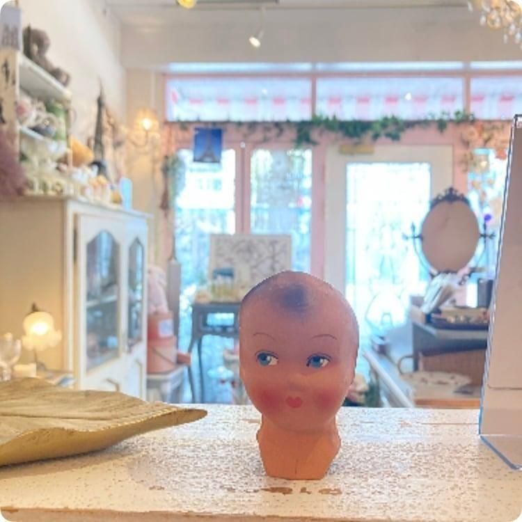 フランス アンティーク クマ 1900年代 ブルー