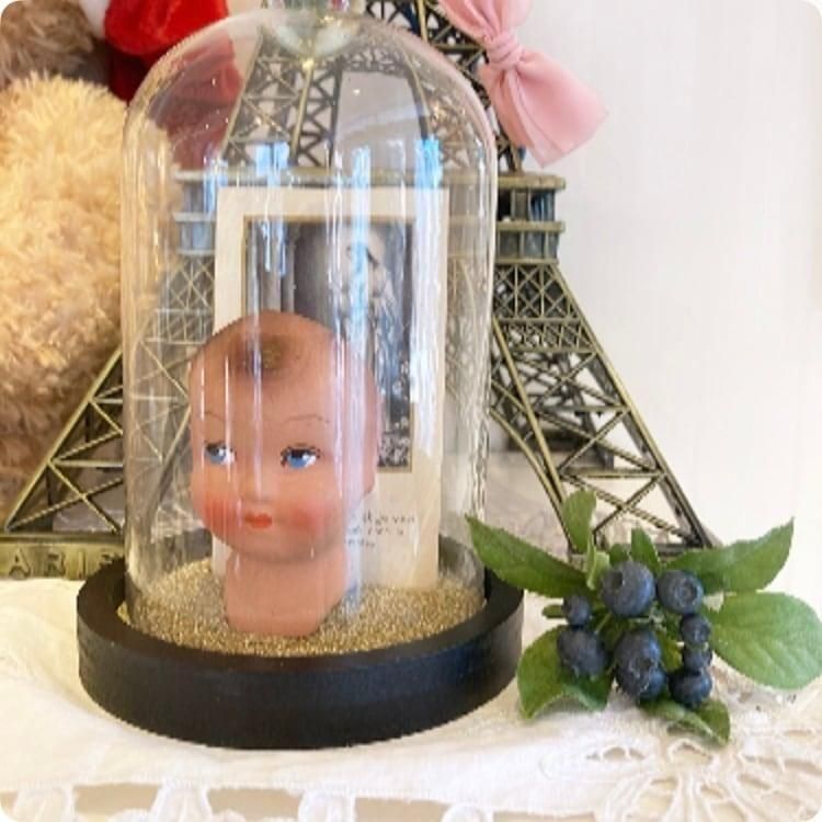 フランス アンティーク クマ 1900年代 ブルー