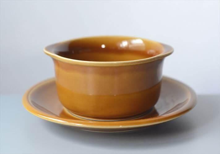 ドイツ製ヴィンテージ陶器壁時計 絶妙なレトロ感