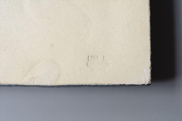 リサラーソン POMONA Nypon 陶板 Lisa Larson ポモナ ローズヒップ