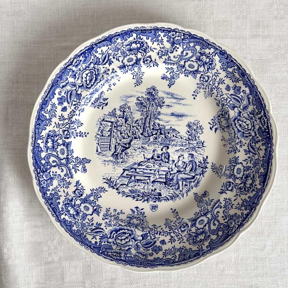 アンティーク菫色花柄レードルラック魅力満載