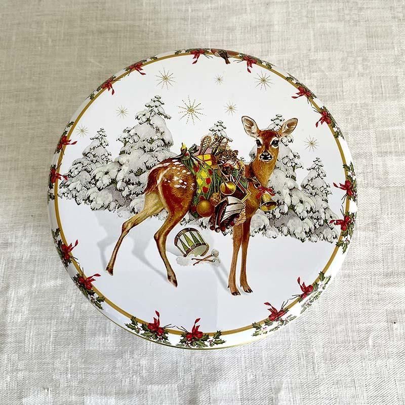 ビレロイ＆ボッホ クリスマス缶大 3個セットの中1個 未使用品 希少