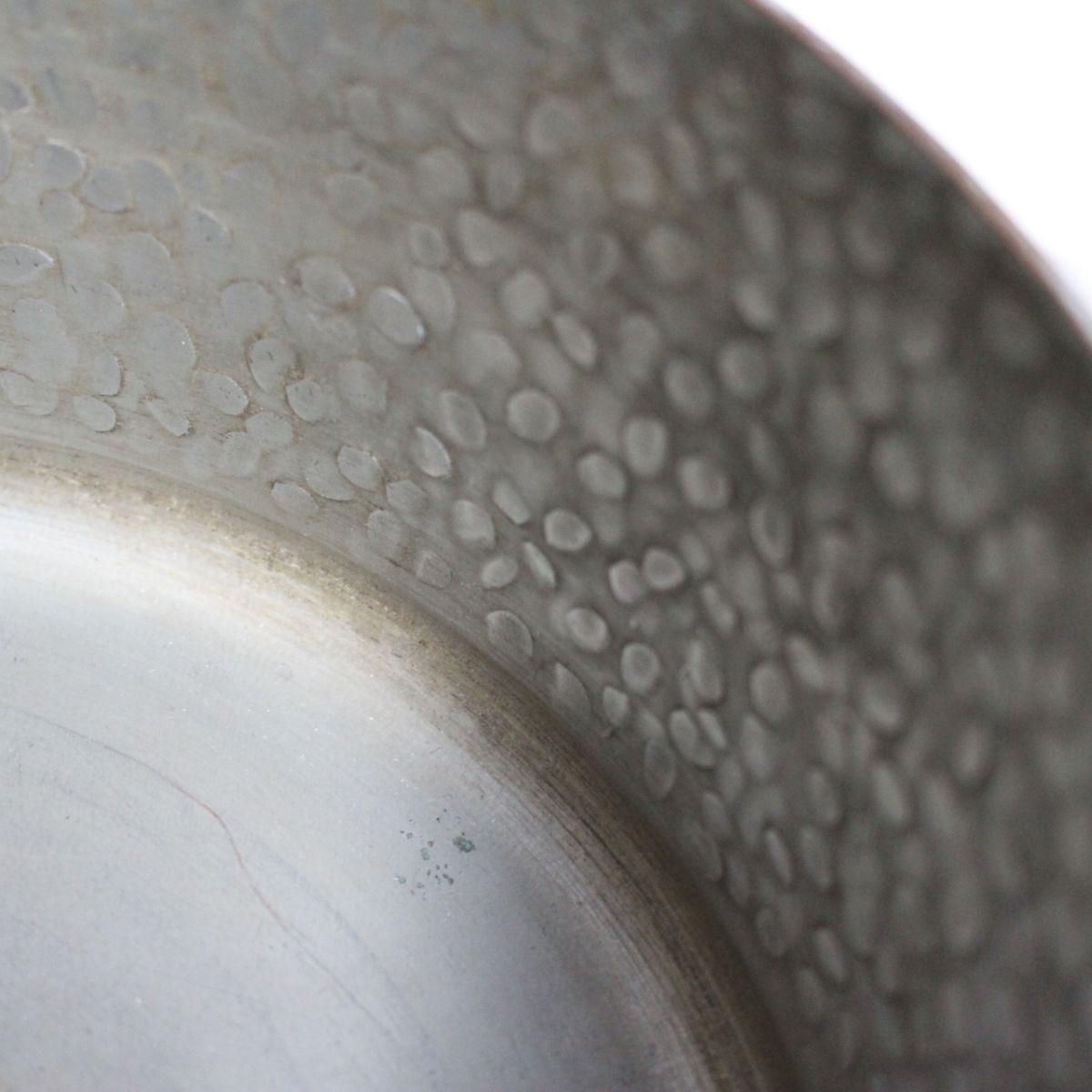 フランス蚤の市発 ☆銅製片手鍋 (直径20cm/深さ10cm)｜フランスから