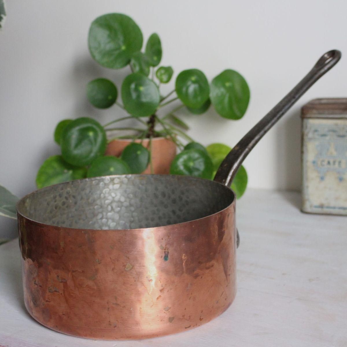 フランス アンティーク ブリキ コーヒー缶 CAFFE