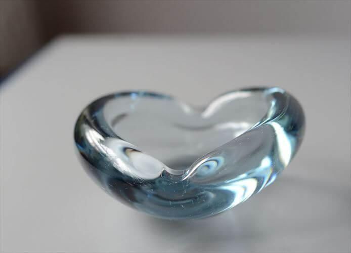 デンマーク製 Holmegaard Per Lutken トレー 10x11cm ホルムガード