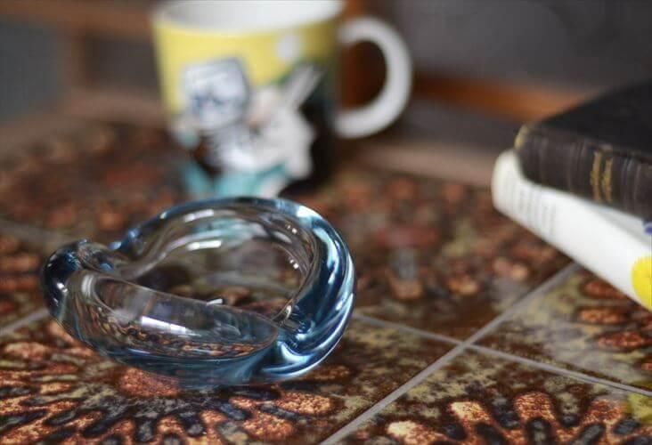 デンマーク製 Holmegaard Per Lutken トレー 10x11cm ホルムガード