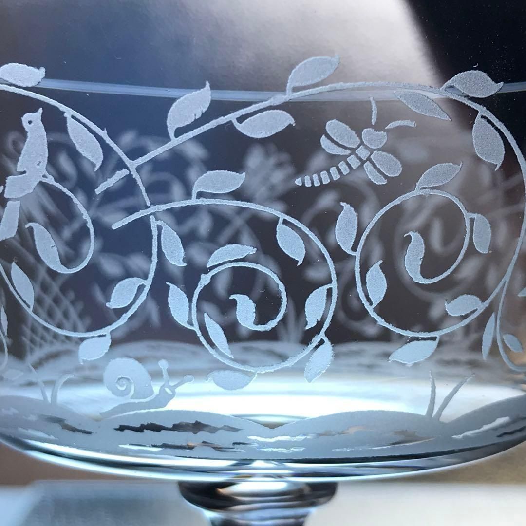 オールドバカラ Baccarat ☆レイラ Leillah☆シャンパングラス希少