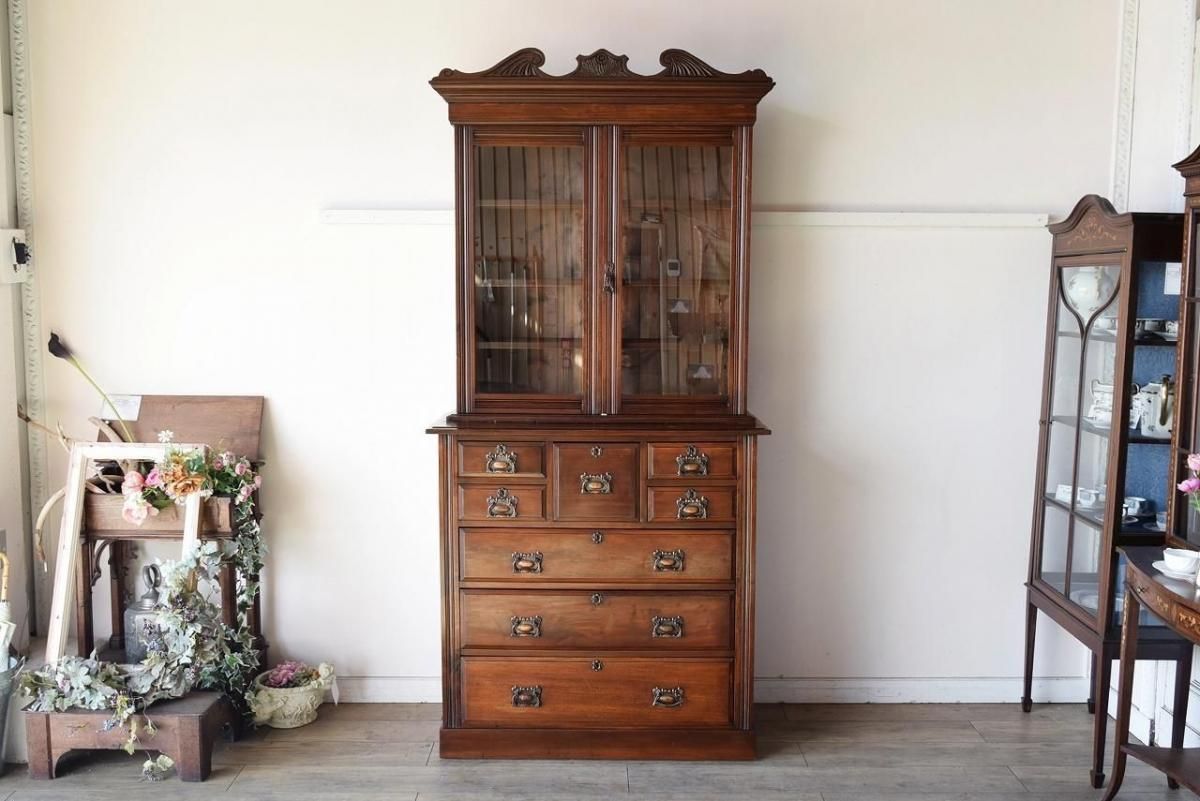 アンティークキャビネット一覧｜チャイナ・コーナー・ガラスキャビネット