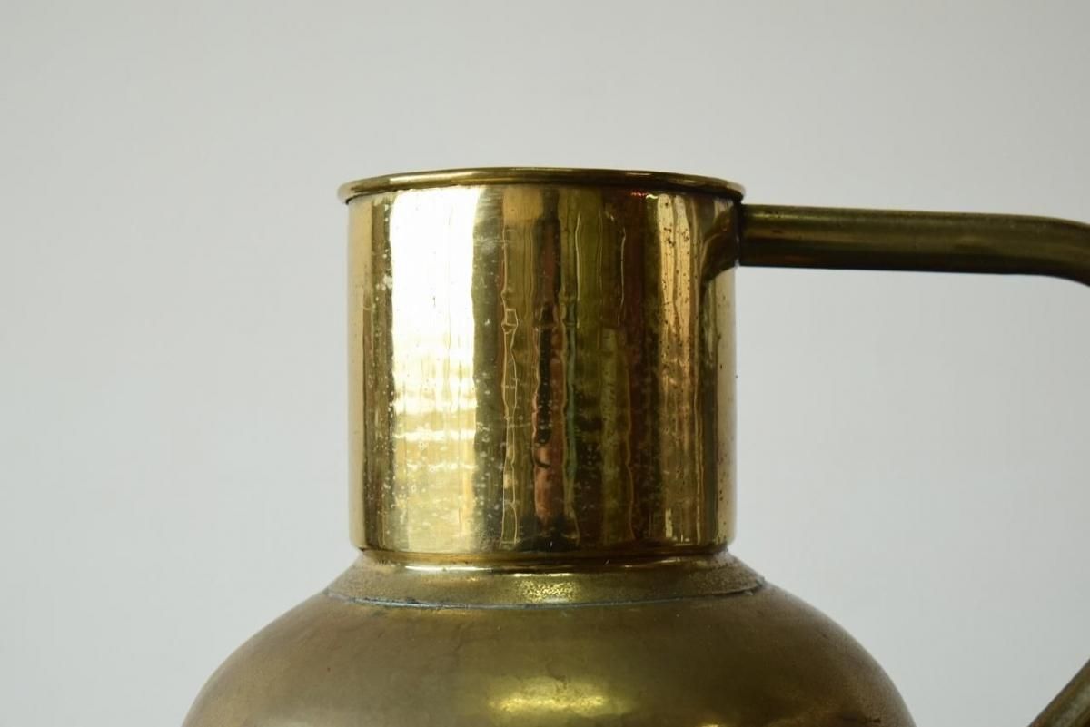 Ka----☆ミ様 ブラスマジック管 真鍮 真鍮の輝きと手仕事の温もり、ハンマリング加工のブラスフラワーベース