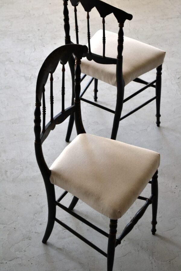 French chair chinoiserie - アンティークモール＆蚤の市情報サイト