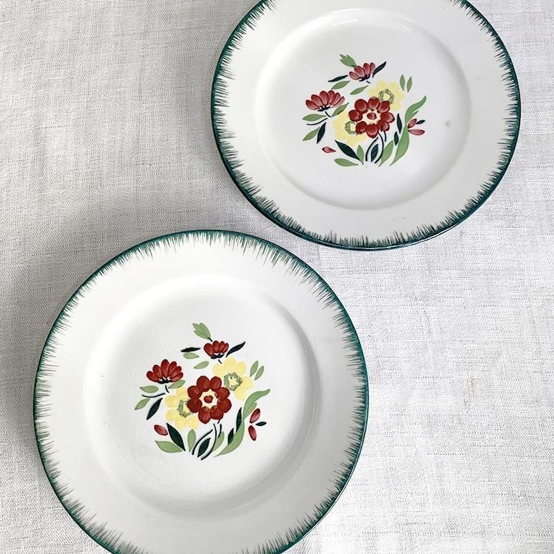 ケーキ皿 お花のケーキ皿 KG LUNEVILLE リュネビル 在庫1 12twcp12-1