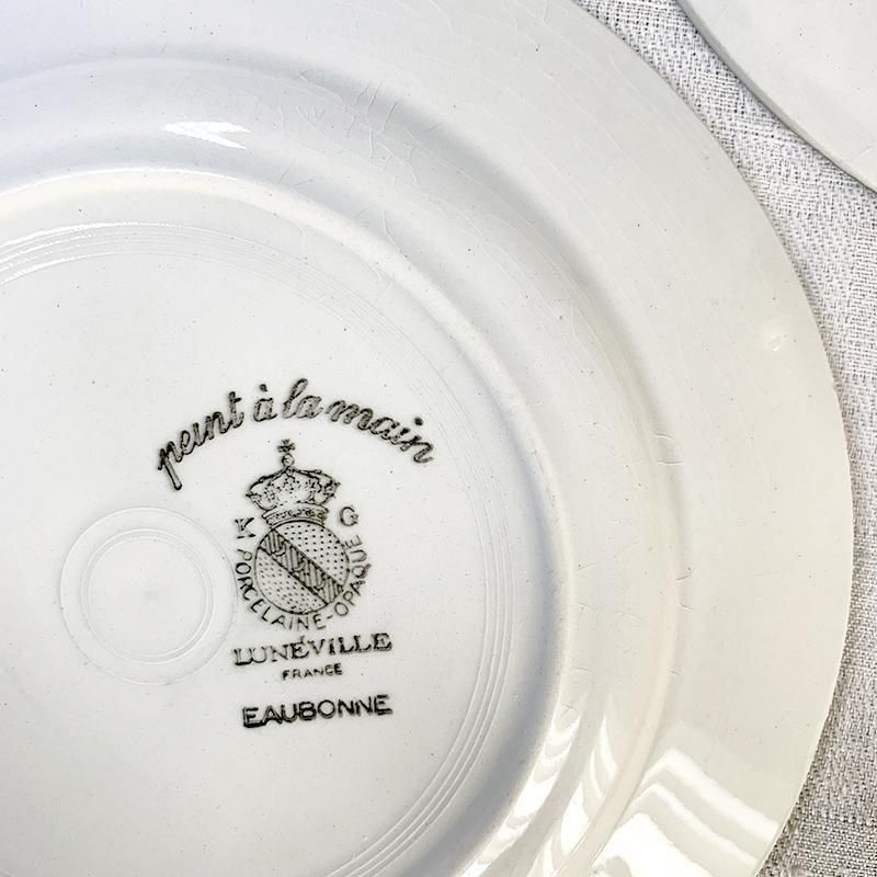 ケーキ皿 お花のケーキ皿 KG LUNEVILLE リュネビル 在庫1 12twcp12-1