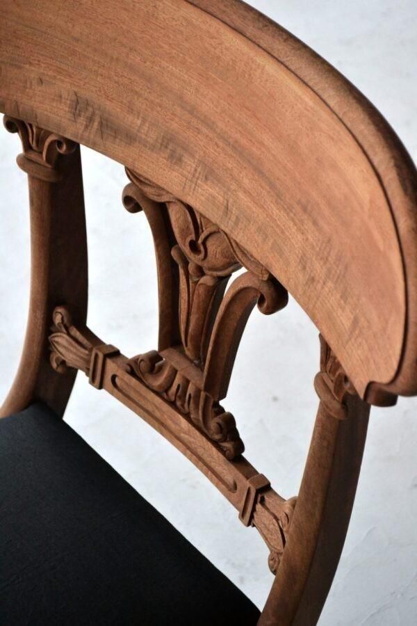 Dining chair mahogany