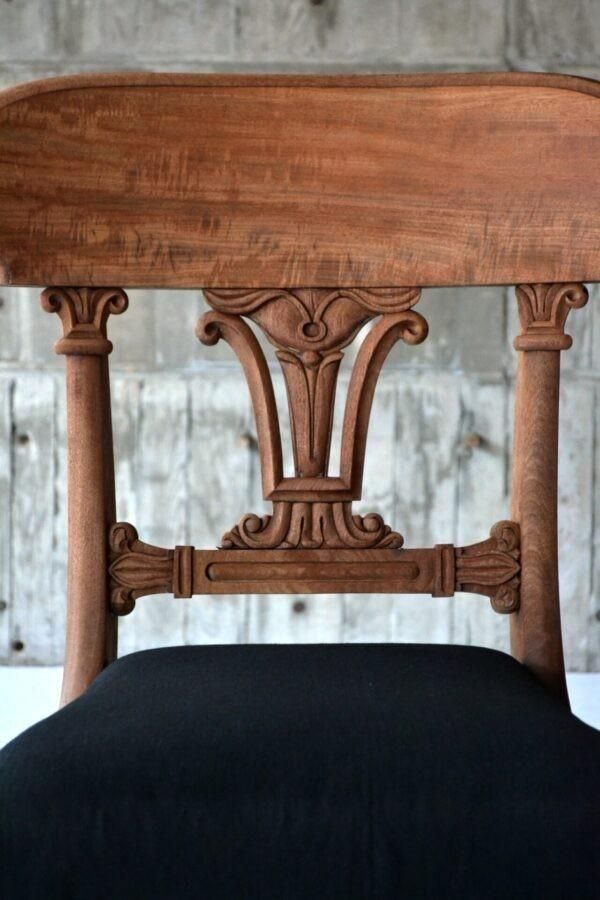 Dining chair mahogany