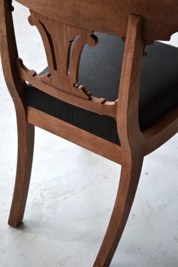 Dining chair mahogany