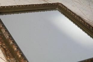 イギリスアンティーク ウォールミラー 壁掛け 鏡 インテリア 雑貨