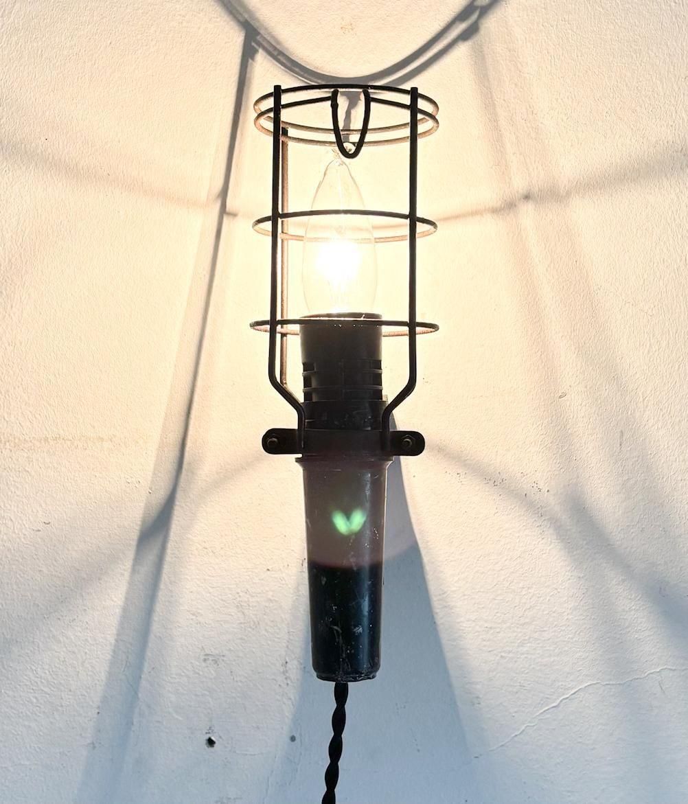 フランスヴィンテージトラブルランプR1 ( L - ind75) - アンティーク