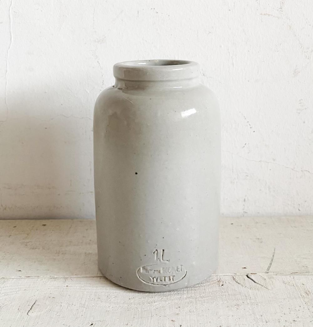 フランスアンティークAntine Bocoletマスタードポット( K-ce 286