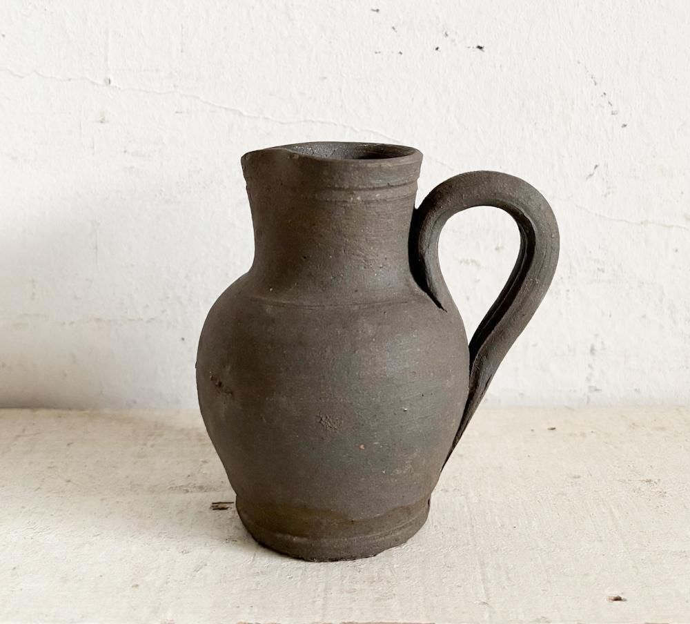 海外ビンテージ ガーデニング収納ポットブルー赤 大 海外ビンテージ ガーデニング収納ポットブルー赤 大 海外ビンテージ