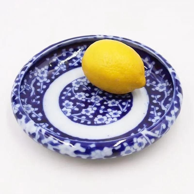 昭和レトロ・ブルーウイロー・ランチプレート・オキュパイド・日本製・9枚まとめて！ 昭和レトロ・ブルーウイロー・ランチプレート・オキュパイド・日本製