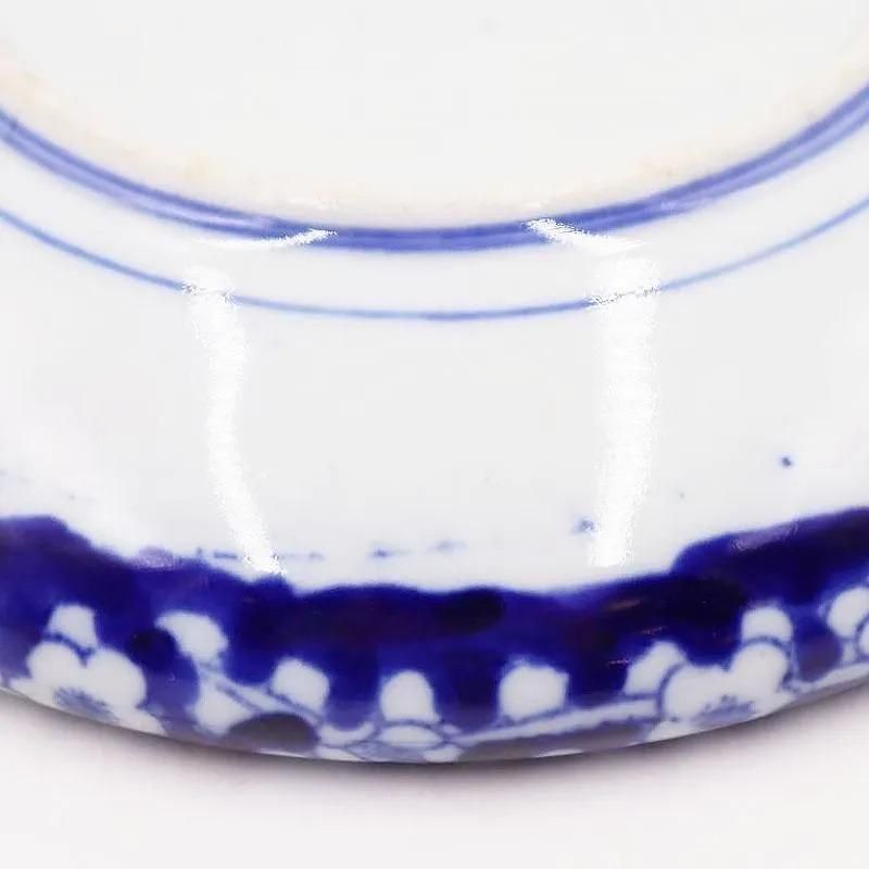 昭和レトロ・ブルーウイロー・ランチプレート・オキュパイド・日本製・9枚まとめて！ 昭和レトロ・ブルーウイロー・ランチプレート・オキュパイド・日本製