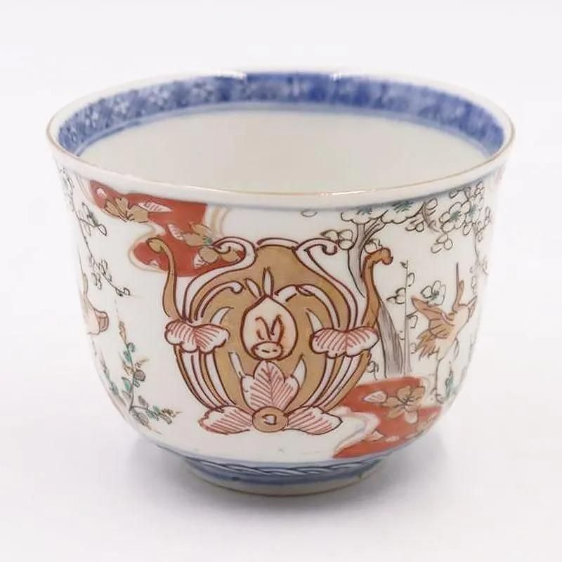 手描き 色絵 赤絵 湯呑み 伊万里 小鉢 蕎麦猪口 アンティーク 骨董 和