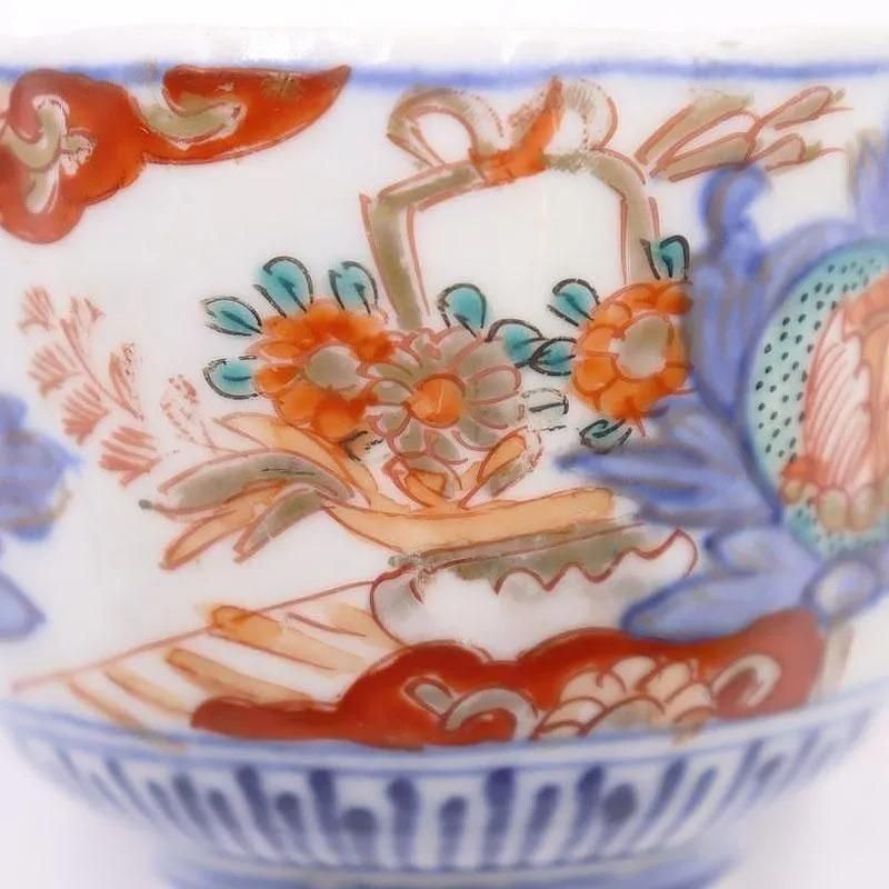 手描き 色絵 赤絵 金彩 湯呑み 伊万里 小鉢 蕎麦猪口 アンティーク