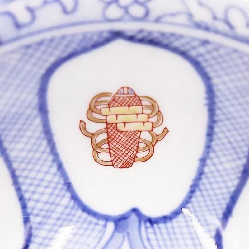 希少 手描き 赤絵 小鉢 碗 細密 レトロモダン 和骨董 和食器