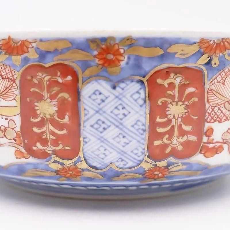 アンティーク　水鉢 花柄デザイン 000000001582_PN1G4BB.jpg