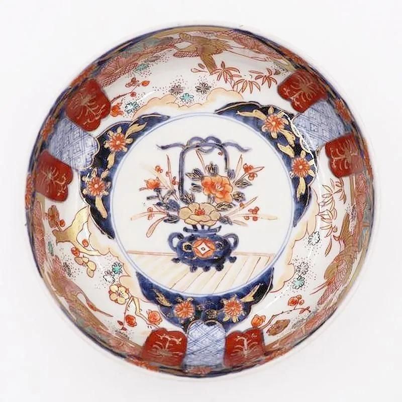 昭和レトロ⭐︎瑠璃色花模様のティーセット5点⭐︎新品未使用⭐︎手描きビンテージ ミドリアクセサリーシール 内藤ルネ フラワーアップリケ 各色 WS37