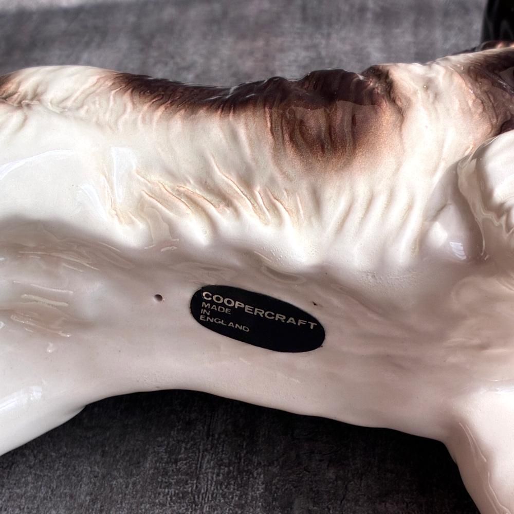 �����ꥹ 1960-1970ǯ�� �����ѡ�����ե� COOPERCRAFT ���å������ѥ˥��븤 �������֥饦����ۥ磻�� �ѹ��� MADE IN ENGLAND [EY9183]