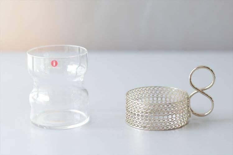 ラベル残! iittala イッタラ Tsaikka ツァイッカ グラスカップ クリア